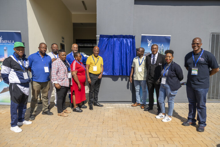 IMPALA RUSTENBURG HANDS OVER THE LUKA SPORTS FACILITY