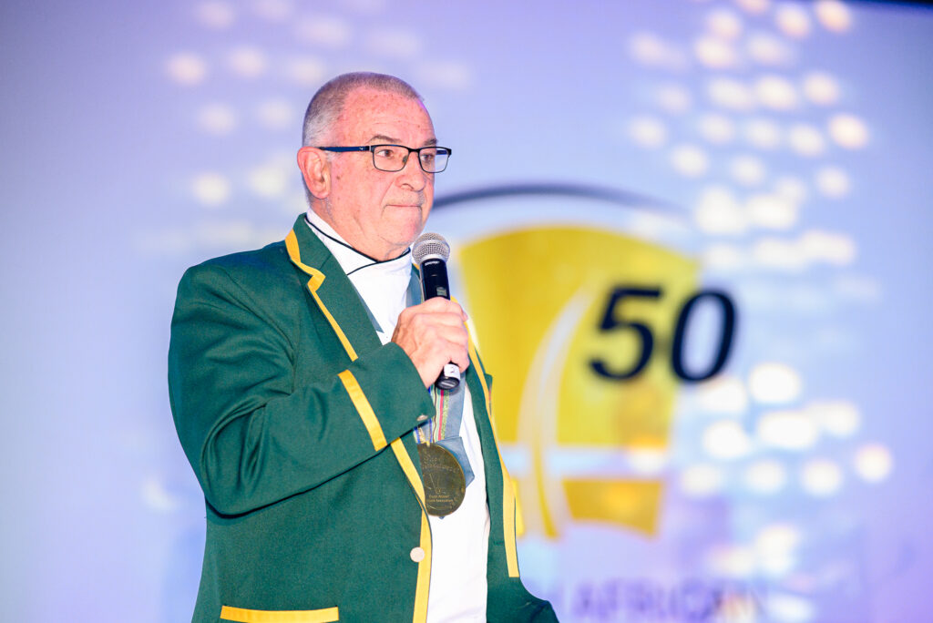 Chef Heinz Brunner, former president & honourary life present of SA Chefs