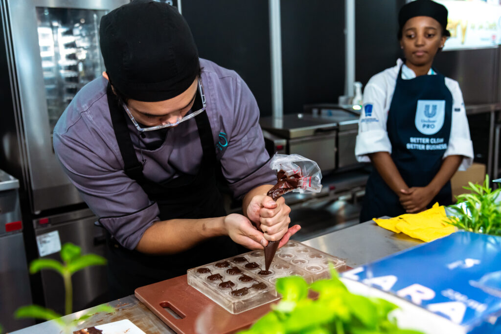 Chefs demonstrating their skills at the Skillery (2)