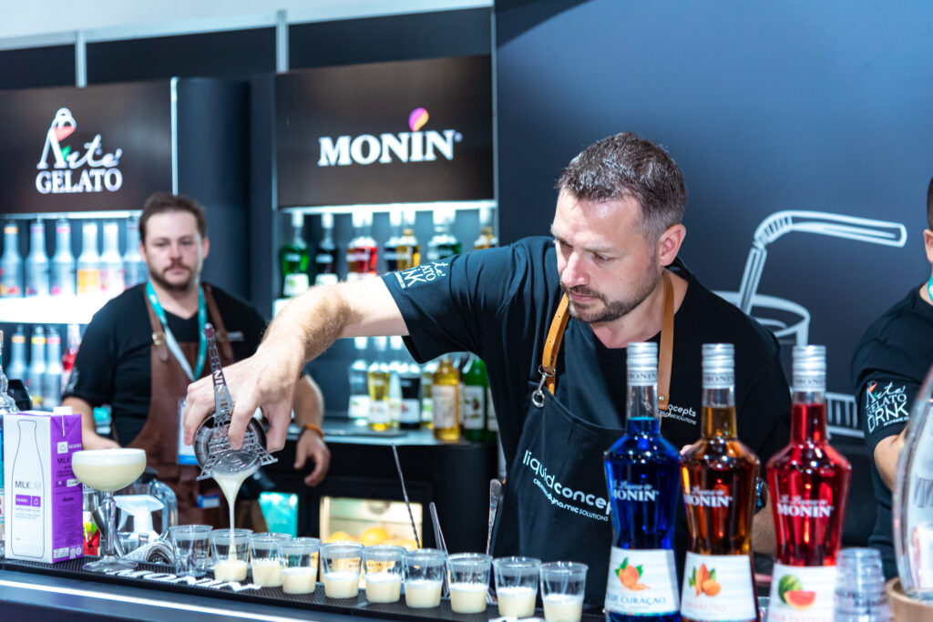 Liquid Concepts taking full advantage of the opporunity to allow buyers to experience their produtcs first hand